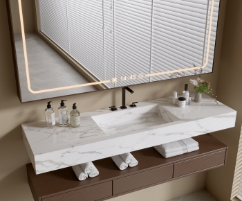 Modern Bathroom Cabinet-ID:971961981