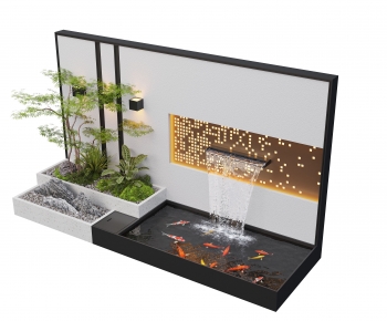 Modern Rockery Waterscape-ID:234467982