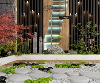 现代景观植物小品-ID:302347908