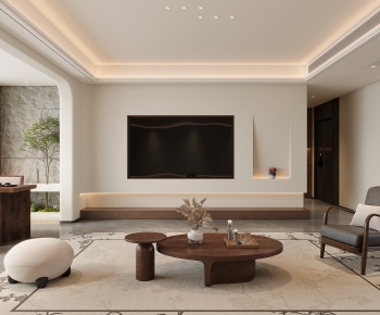 Modern A Living Room-ID:503880985