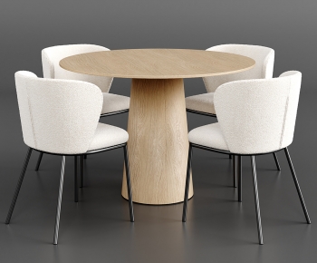 Modern Dining Table And Chairs-ID:551121951