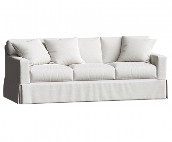 Modern Three-seat Sofa-ID:438374043