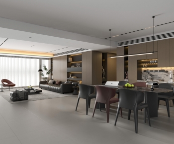 Modern Dining Room-ID:375972998