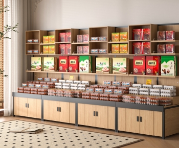 Modern Supermarket Shelf-ID:166642901
