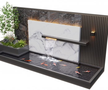 Modern Rockery Waterscape-ID:453978069