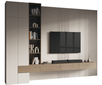 Modern TV Wall-ID:443583972