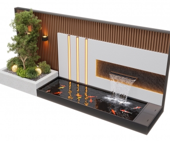 Modern Rockery Waterscape-ID:783514984