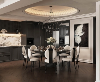 French Style Dining Room-ID:771651038