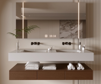 Modern Bathroom Cabinet-ID:995742089