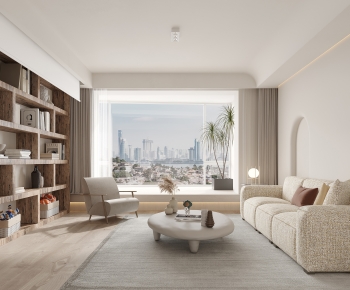 Modern A Living Room-ID:985069047