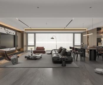 Modern A Living Room-ID:302020077