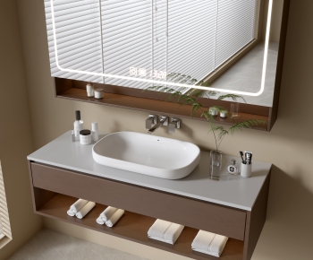 Modern Bathroom Cabinet-ID:274363044