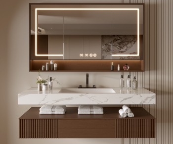 Modern Bathroom Cabinet-ID:259442094