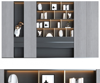 Modern Bookcase-ID:370816955