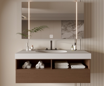 Modern Bathroom Cabinet-ID:739334115