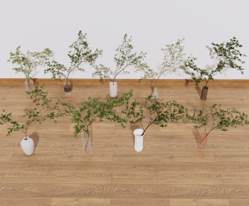 现代桌面绿植盆栽组合-ID:737675919