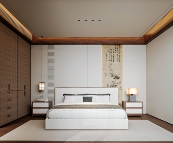 New Chinese Style Bedroom-ID:577584034