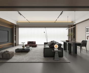 Modern A Living Room-ID:117772105