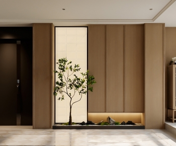 New Chinese Style Hallway-ID:191524036