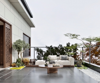 New Chinese Style Terrace-ID:664391999