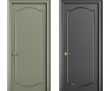 French Style Single Door-ID:987867123
