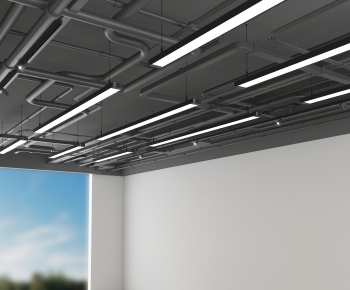 Modern Suspended Ceiling-ID:418445116