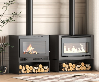 Modern Fireplace-ID:914679054