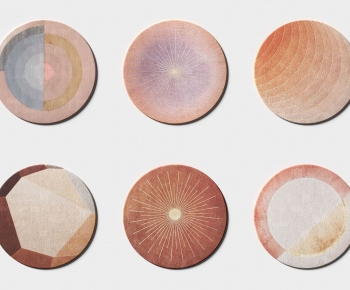 Modern Circular Carpet-ID:160419923