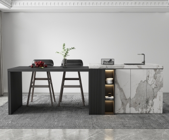 Modern Dining Table And Chairs-ID:385554087