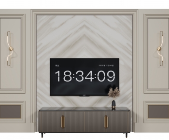 French Style TV Wall-ID:554488902