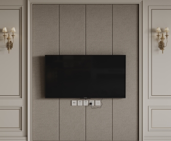 French Style TV Wall-ID:207041032
