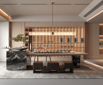 New Chinese Style Tea House-ID:332219619