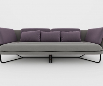 Modern Three-seat Sofa-ID:621649035