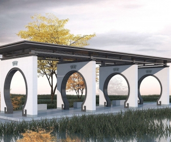 New Chinese Style Gallery Frame-ID:915352116