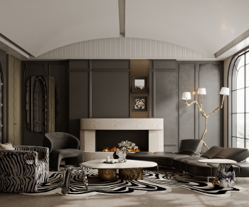 French Style A Living Room-ID:706763039