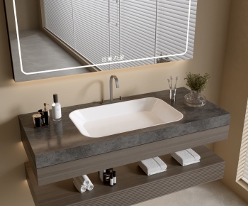 Modern Bathroom Cabinet-ID:730432991