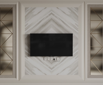 French Style TV Wall-ID:955801011