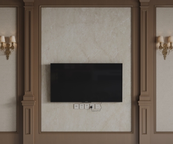 French Style TV Wall-ID:516771086