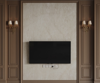 French Style TV Wall-ID:702296973