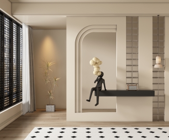 Modern Hallway-ID:666392094