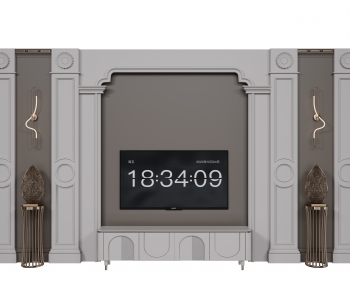 French Style TV Wall-ID:185858011