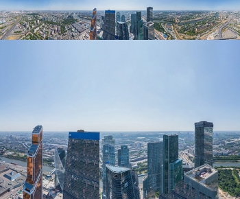 Modern Architectural Bird's-eye View Planning-ID:445346128