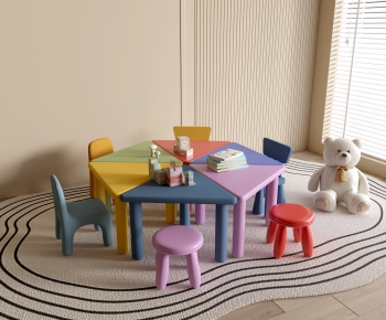 Modern Children's Table/chair-ID:446822884