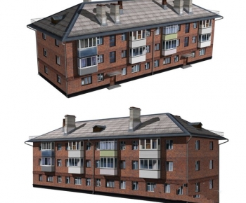 Modern Residential Building-ID:716799976