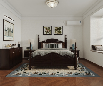 American Style Bedroom-ID:655249122