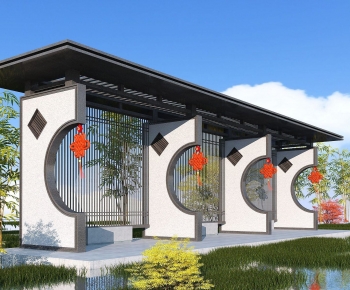 New Chinese Style Gallery Frame-ID:148346901