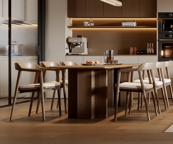 New Chinese Style Dining Table And Chairs-ID:230403901