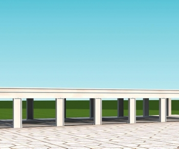 Modern Outdoor Parking Lot-ID:211817031