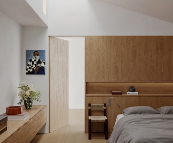 Modern Wabi-sabi Style Bedroom-ID:180619004