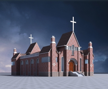 Simple European Style Religious Architecture-ID:170548928